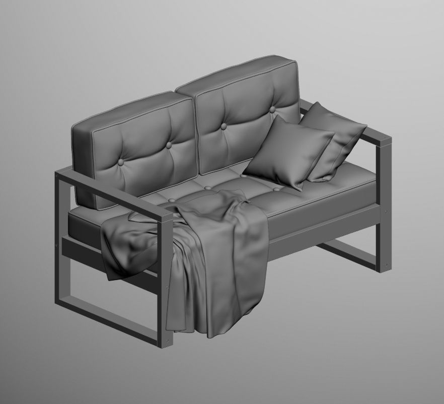 sofa 31 3D model_2
