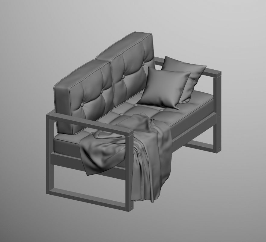 sofa 31 3D model_40