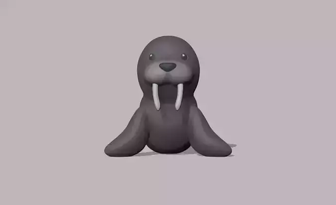 A cute Walrus to decorate and play