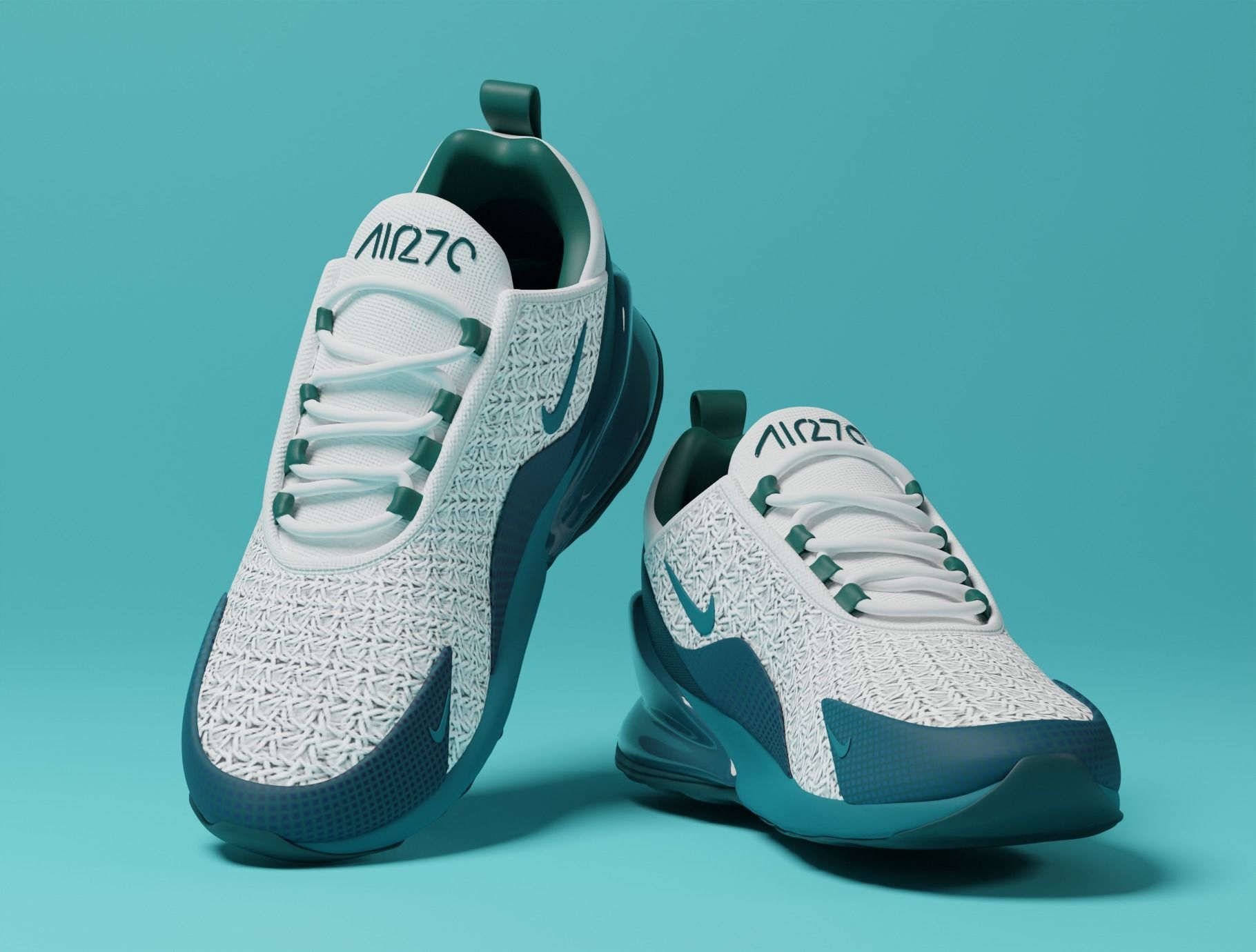 Nike Air Max 270 3D model_1