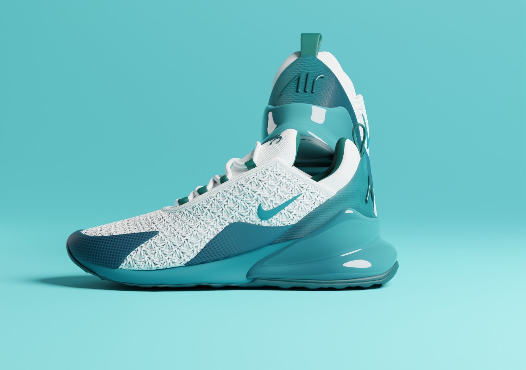 Nike Air Max 270 3D model_4