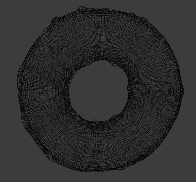 Donut 3D model_2