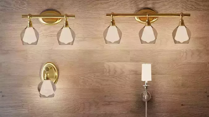 4 Set Interior Lights