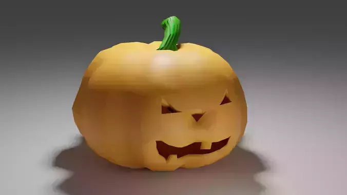 Plastic Halloween Pumpkin