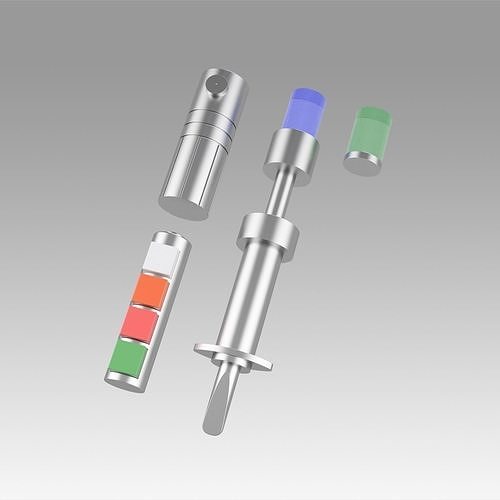 Star trek roddenberry original series dr mccloy medical kit  3D print model