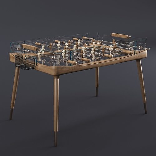 Giorgetti MINUTO Football table Low-poly 3D model