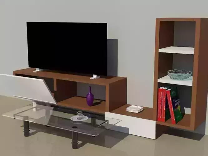 modern low level TV table
