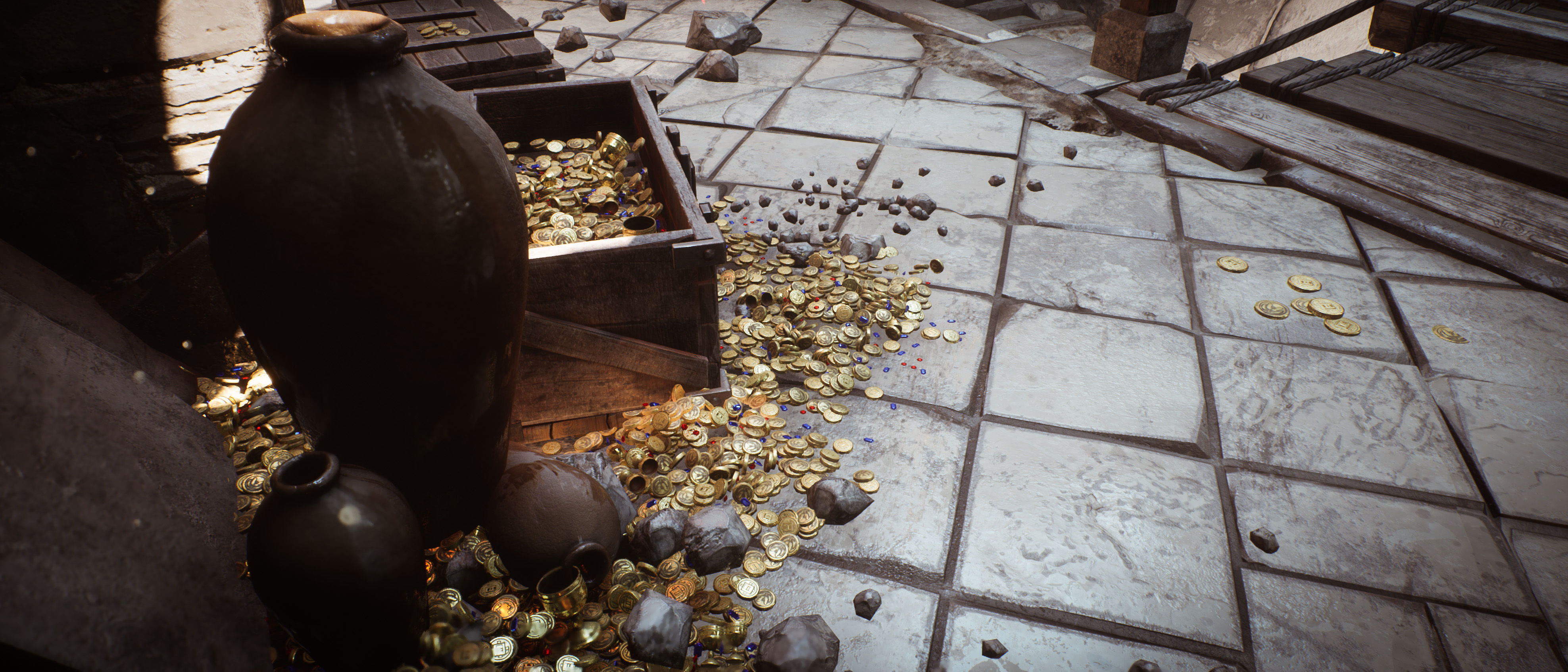 Fantasy Dungeon Environment Kitbash Set Low-poly 3D model_10