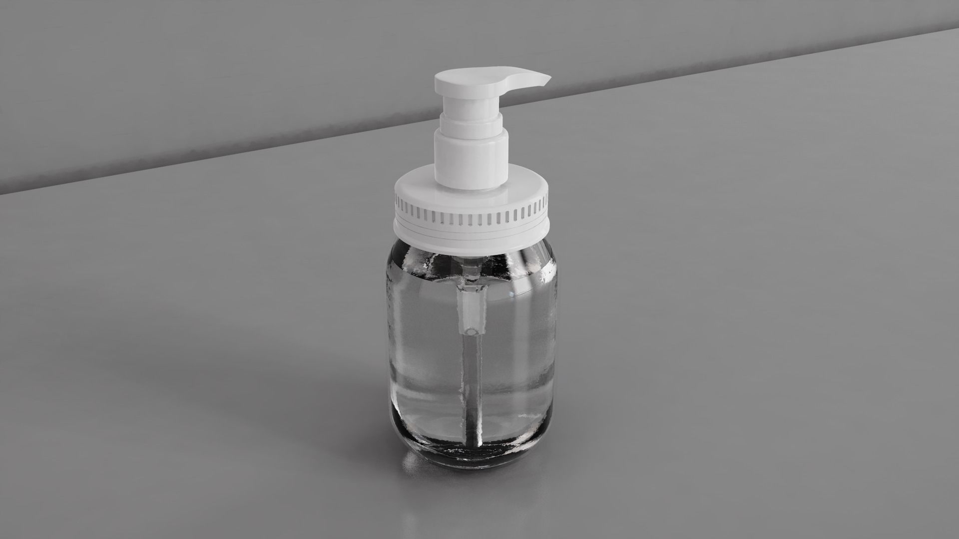 Soap Dispenser Bottle 3D model_1