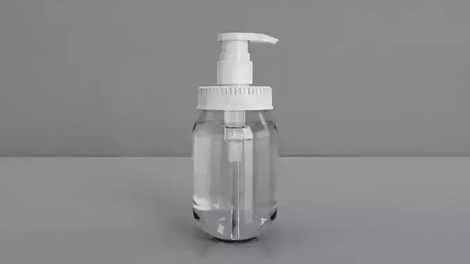 Soap Dispenser Bottle 3D model