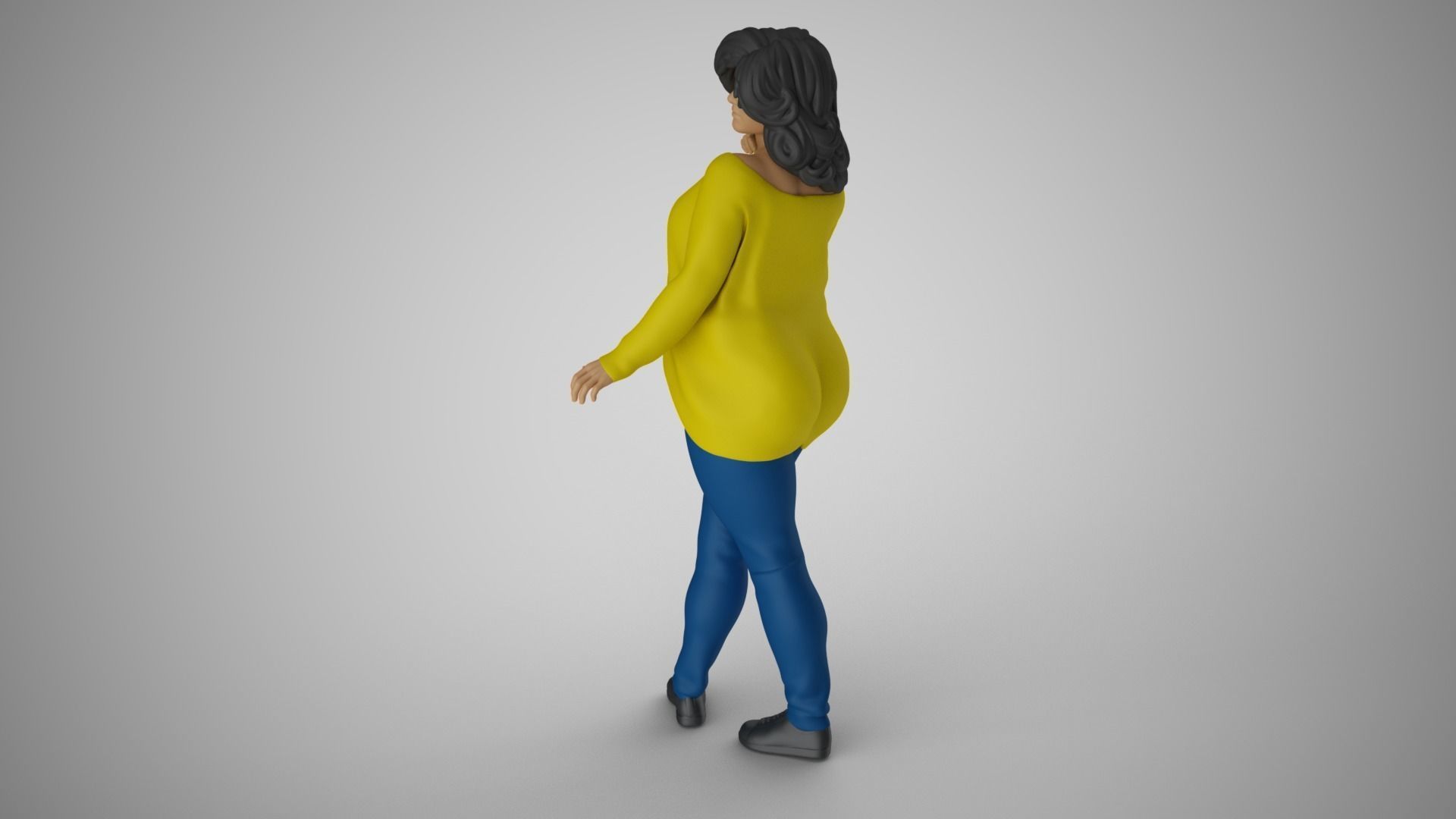 Woman in the Mirror 6 3D print model_10