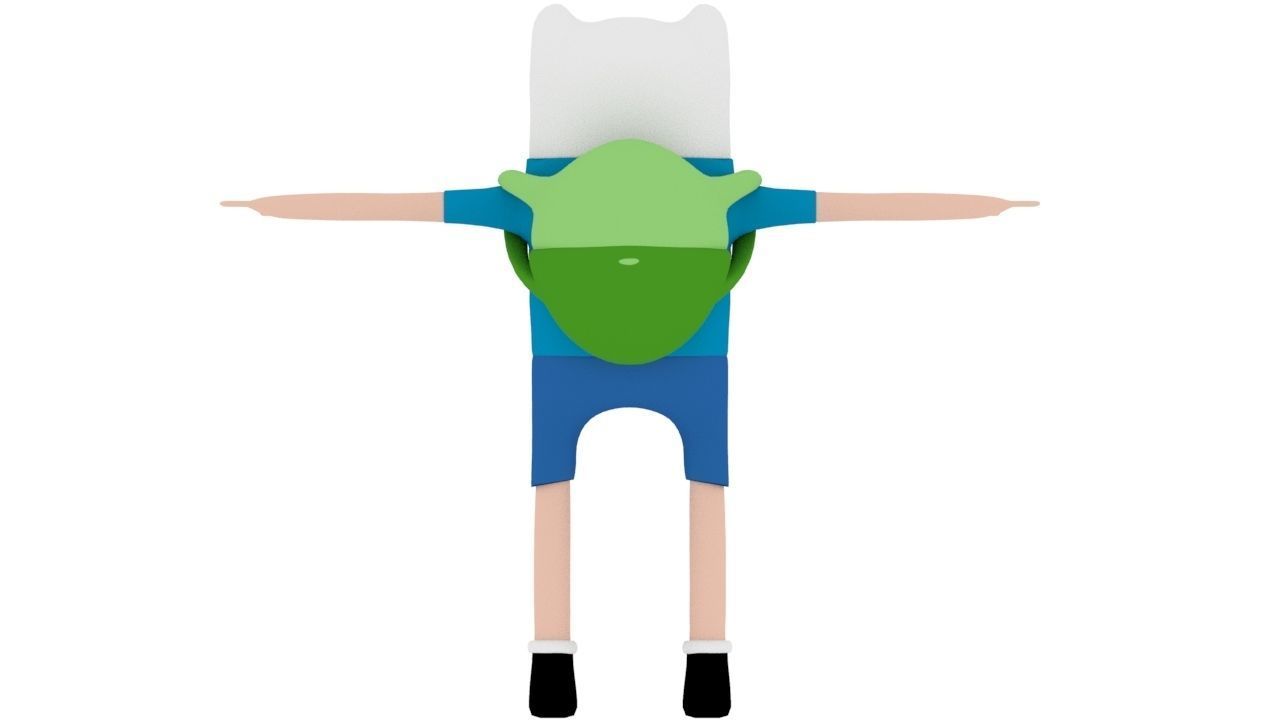 Finn the Human 3D model_1