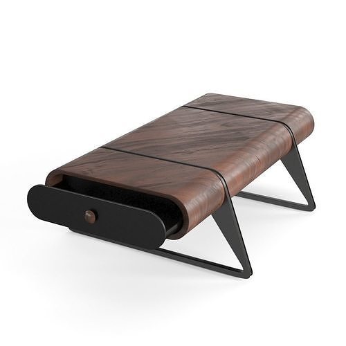 retro table 3D model