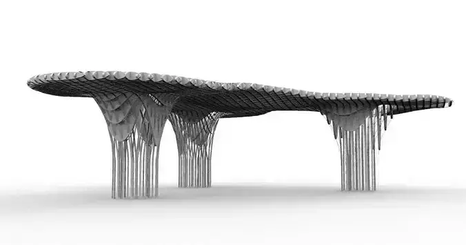 Canopy Parametric Design 3D model