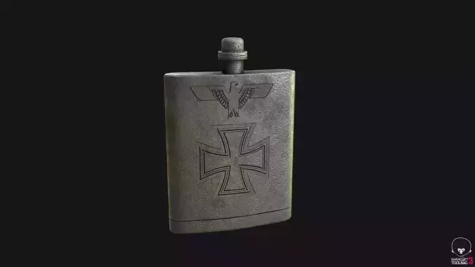 WW2 Flask PBR