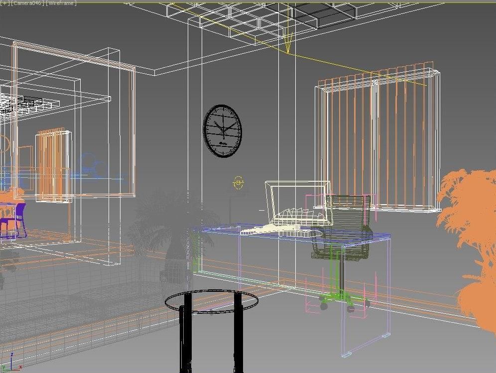 Nursing room 3D model 3D model_12