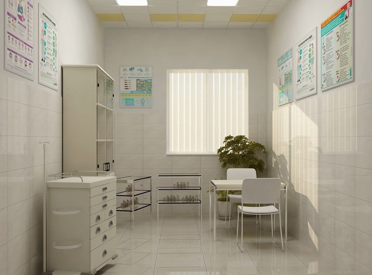 Nursing room 3D model 3D model_6