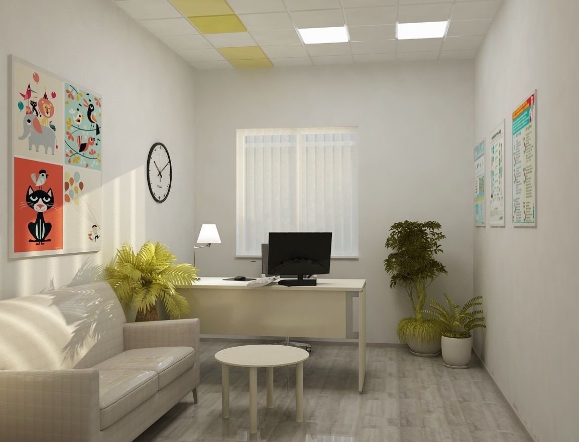 Nursing room 3D model 3D model_7