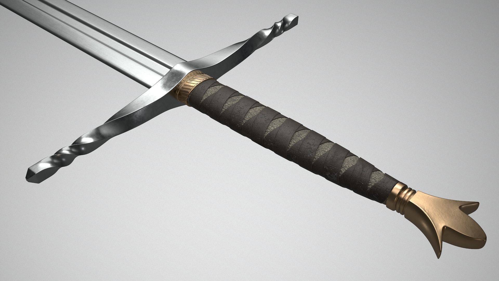 Sword 2 3D model_3