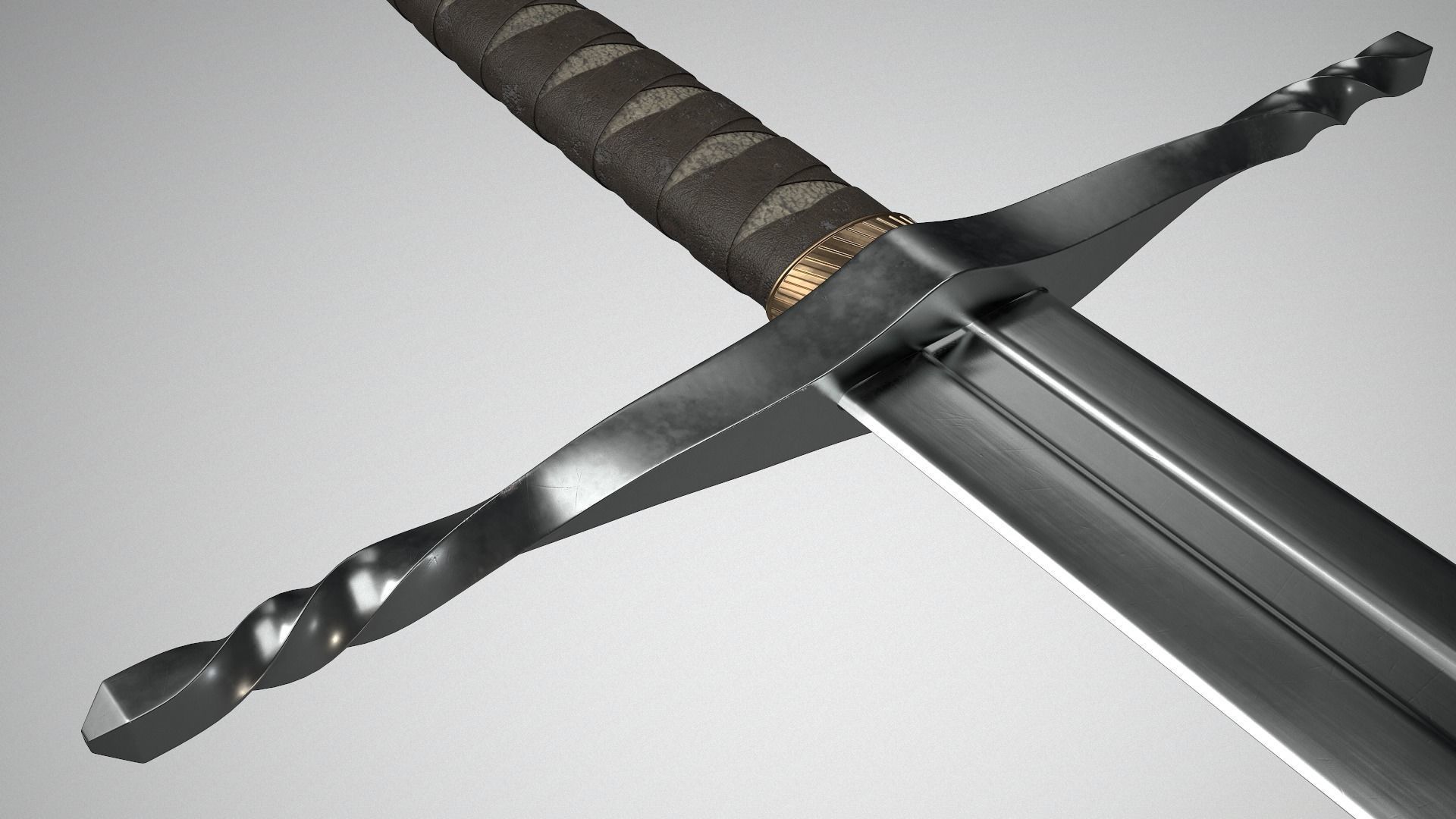 Sword 2 3D model_6