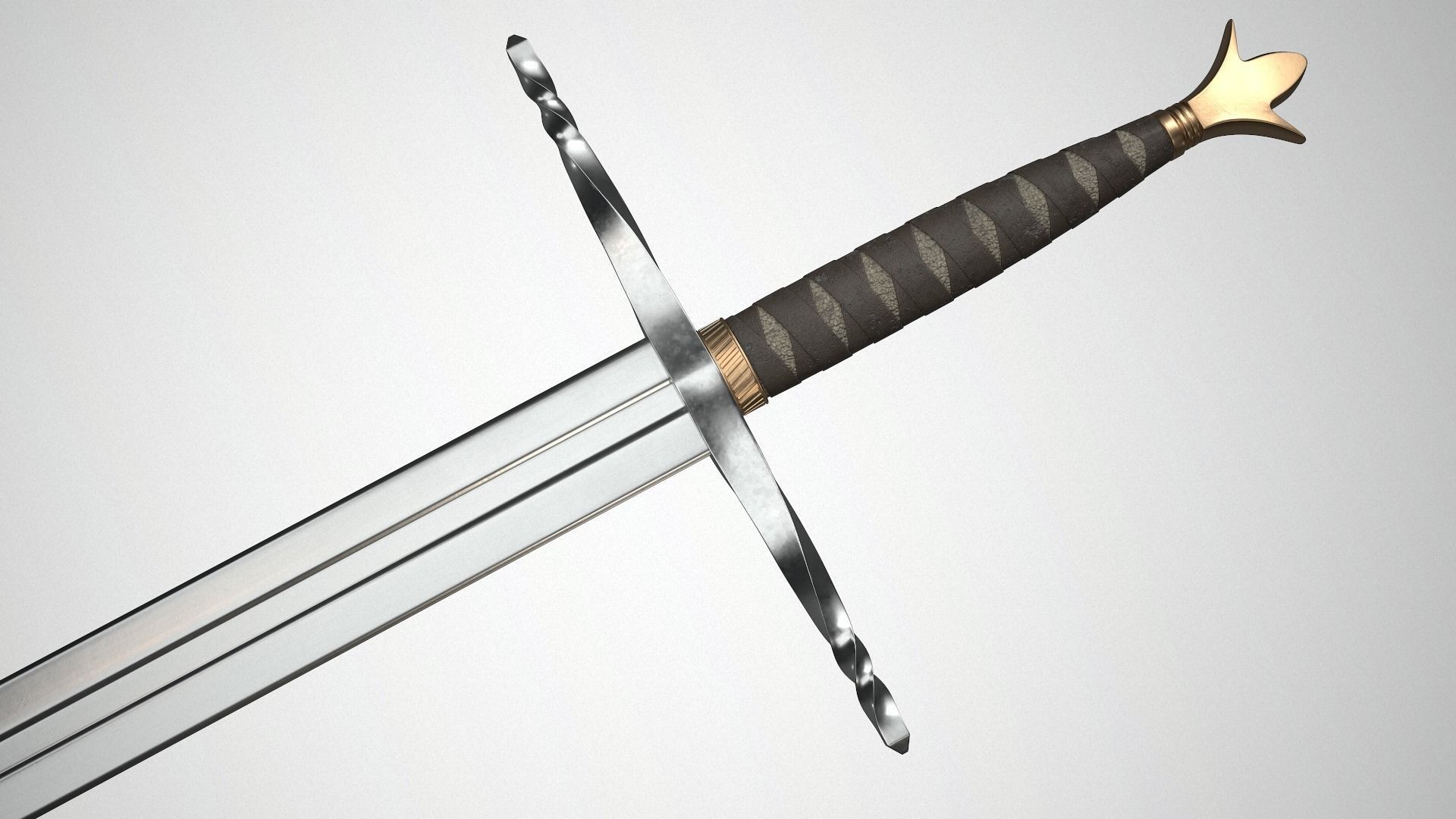 Sword 2 3D model_1