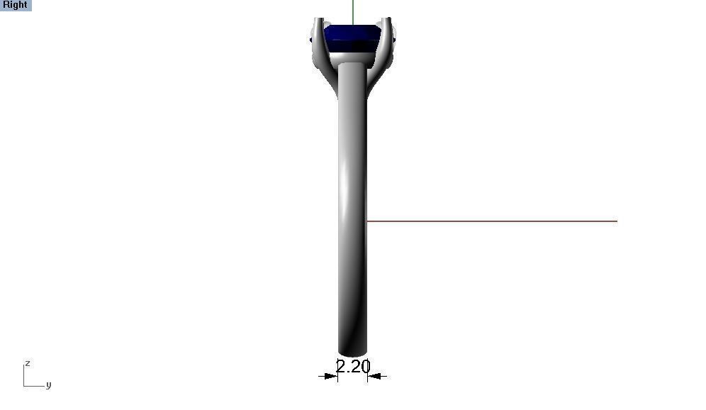 05 diamon ring  3D print model_4