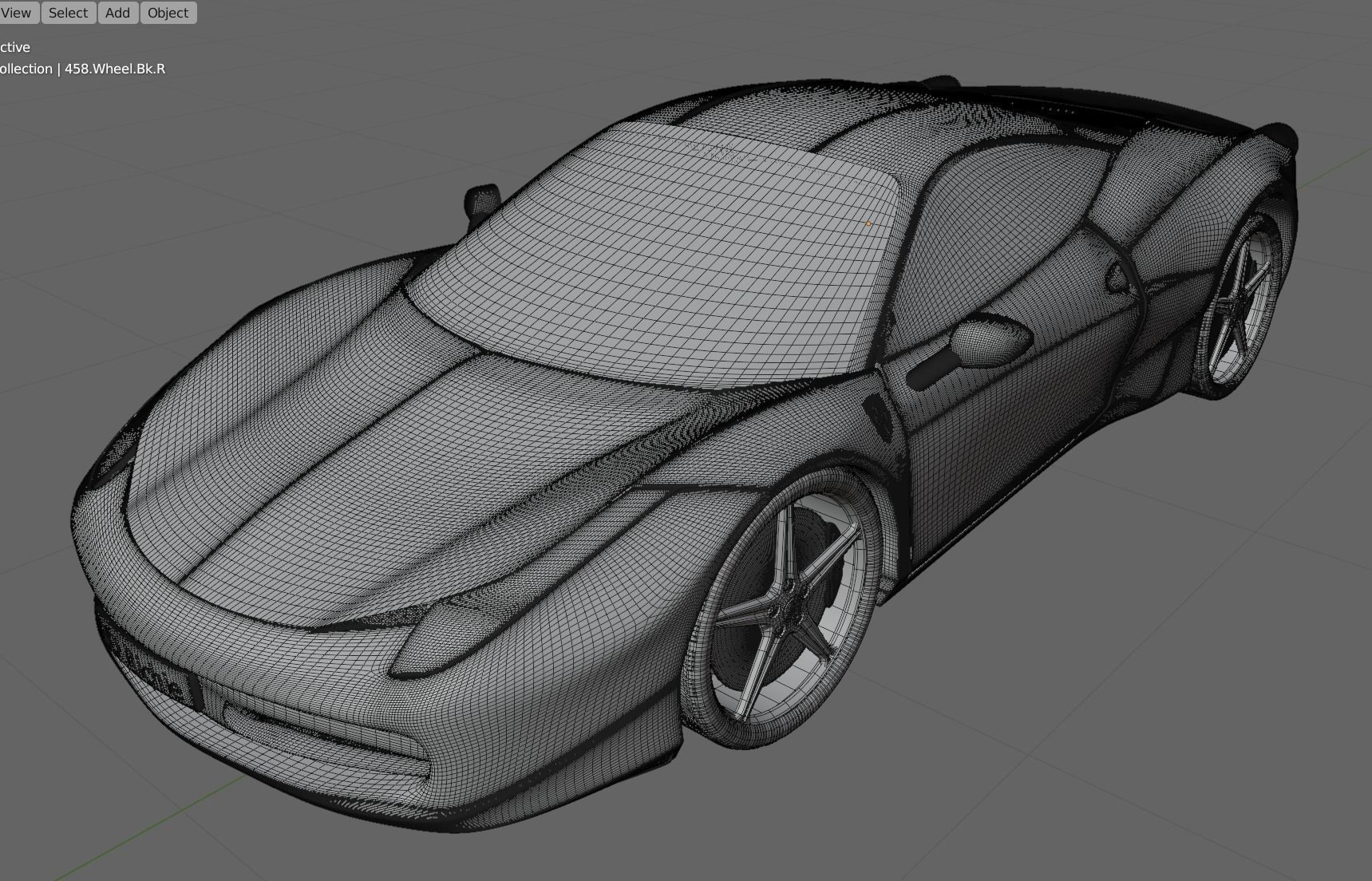 Ferrari 458 Italia 3D model_2