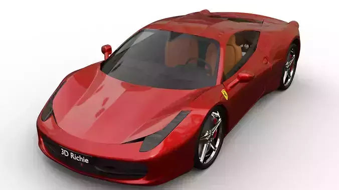 Ferrari 458 Italia 3D model