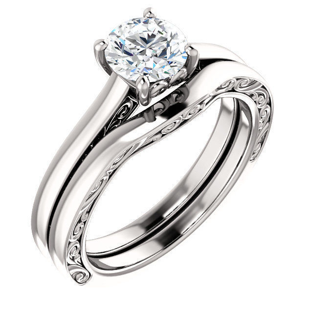 04 diamond ring 3D print model_9