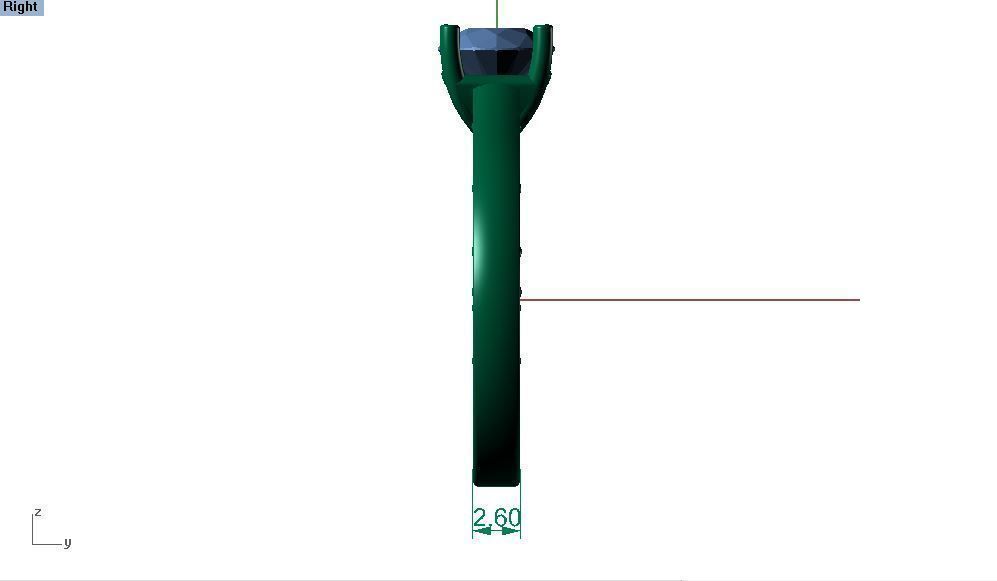 04 diamond ring 3D print model_3