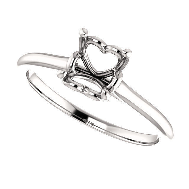 06 - diamond ring 3D print model_7