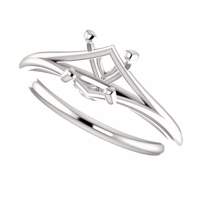 08 - dimaond ring 3D print model_0