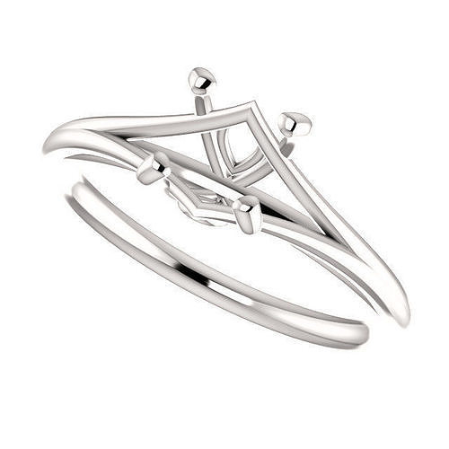 08 - dimaond ring 3D print model