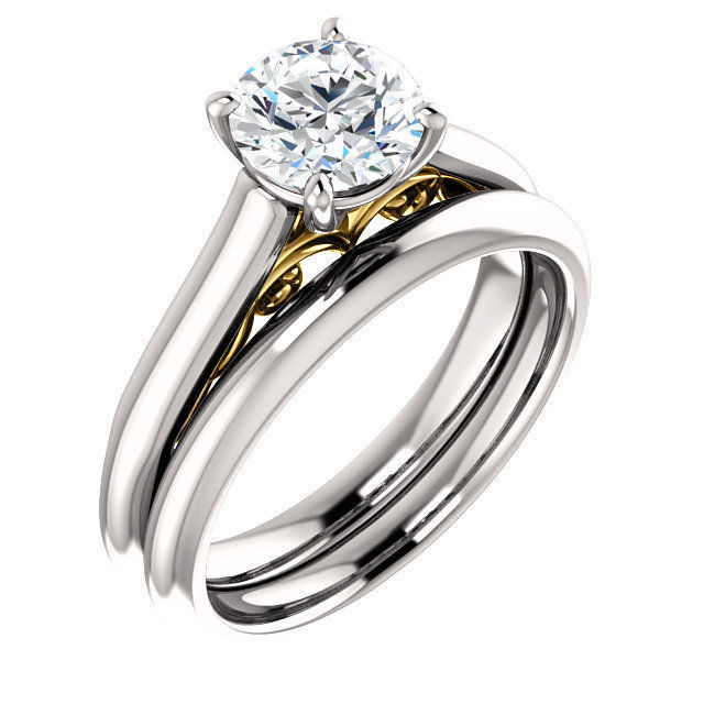 11 - diamond ring 3D print model_2