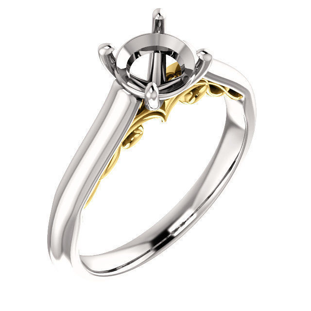 11 - diamond ring 3D print model_9