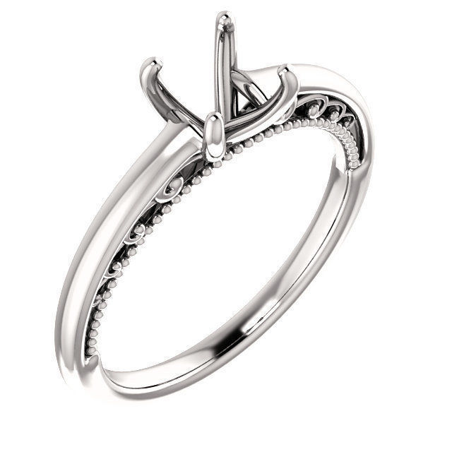 2 - diamond ring 3D print model_5