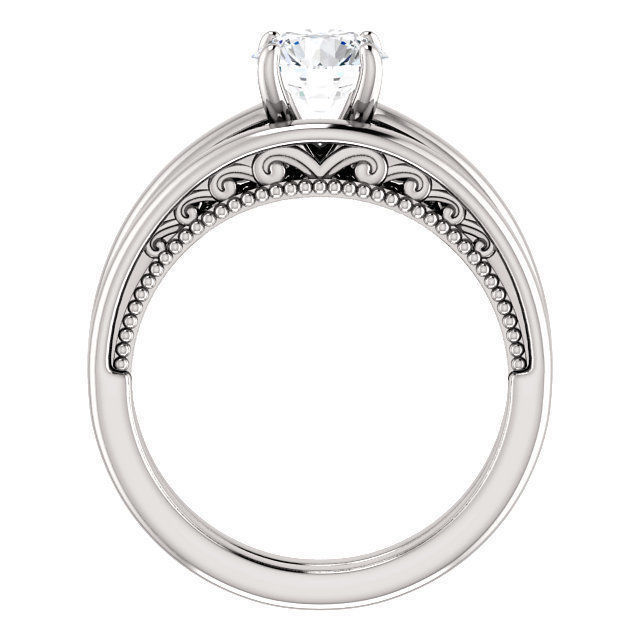 2 - diamond ring 3D print model_9