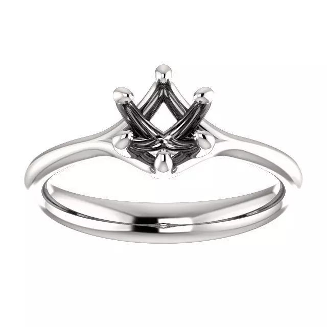 15 - diamond ring 3D print model