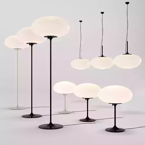 GUBI LAMP STEMLITE COLLECTION Low-poly 3D model