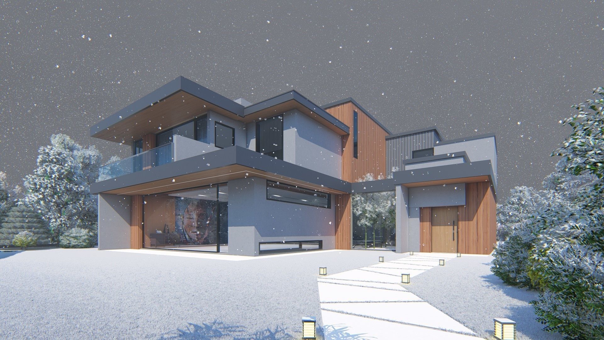 Luxury House 3D model_39