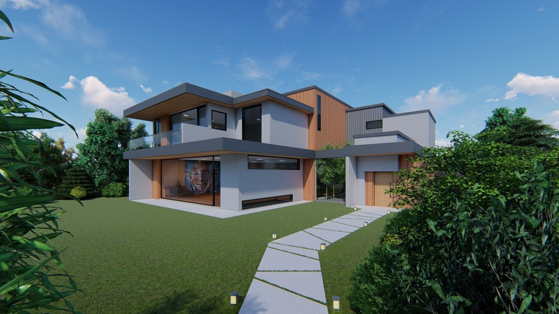 Luxury House 3D model_13