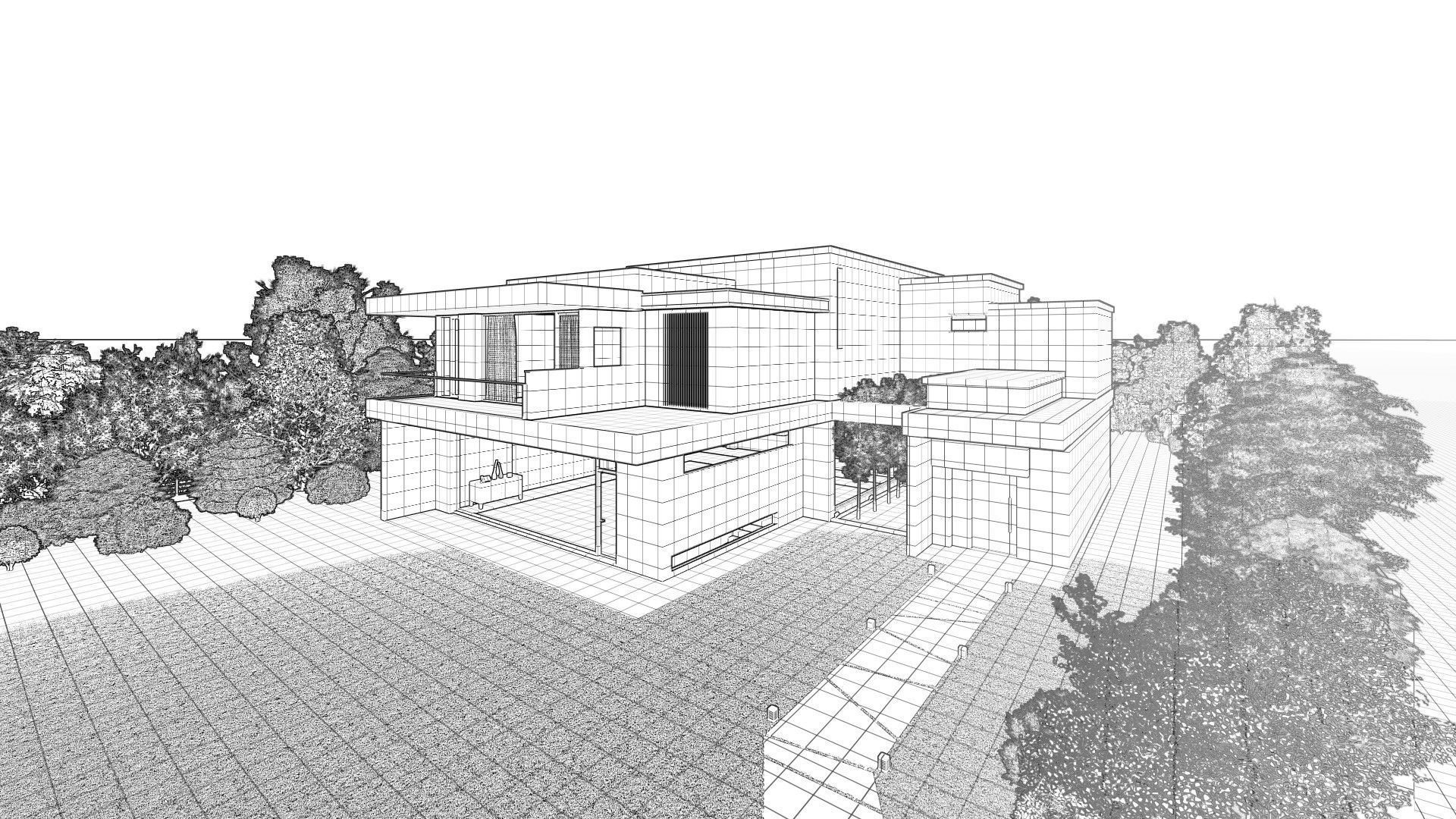 Luxury House 3D model_44