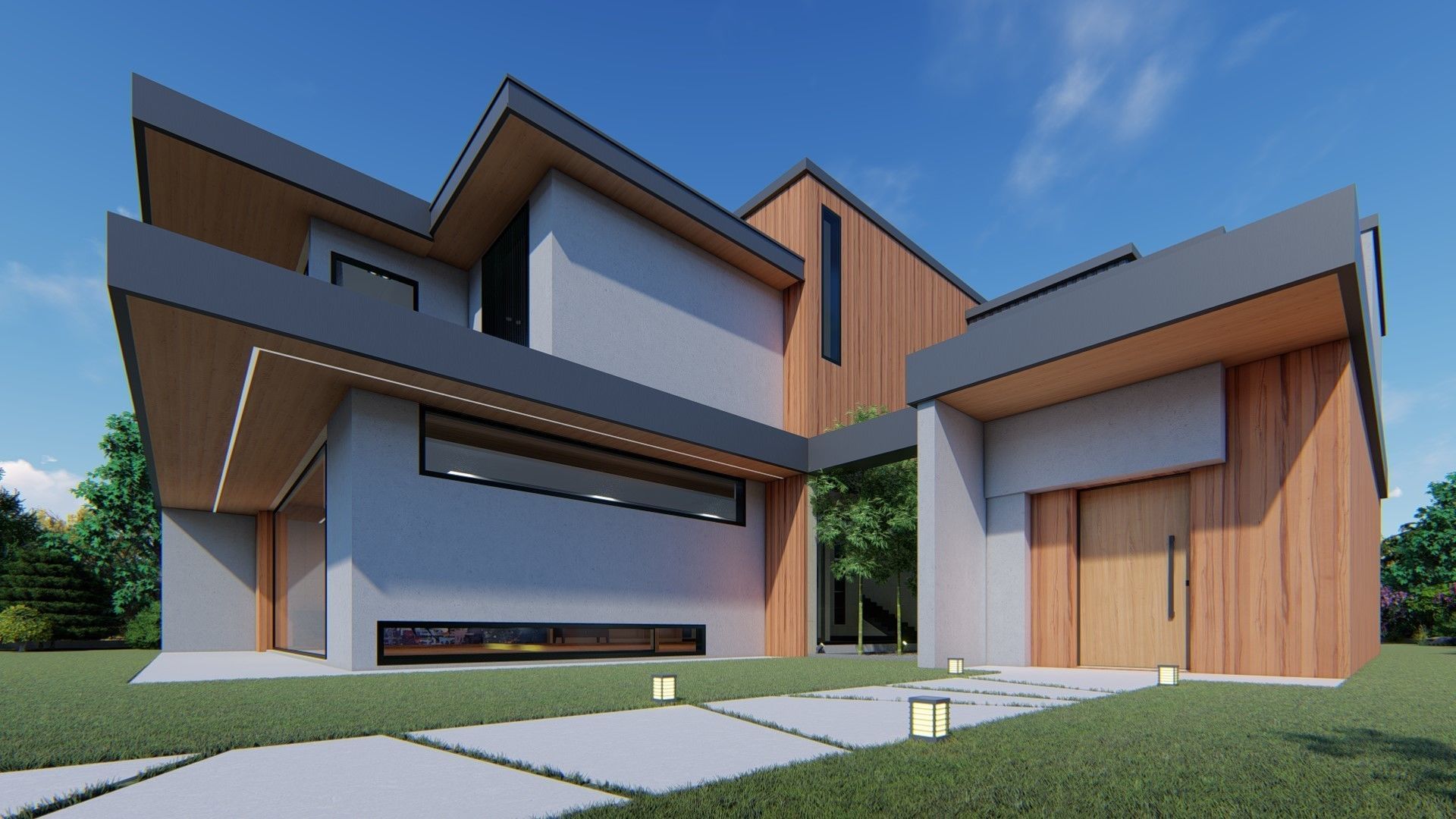 Luxury House 3D model_17