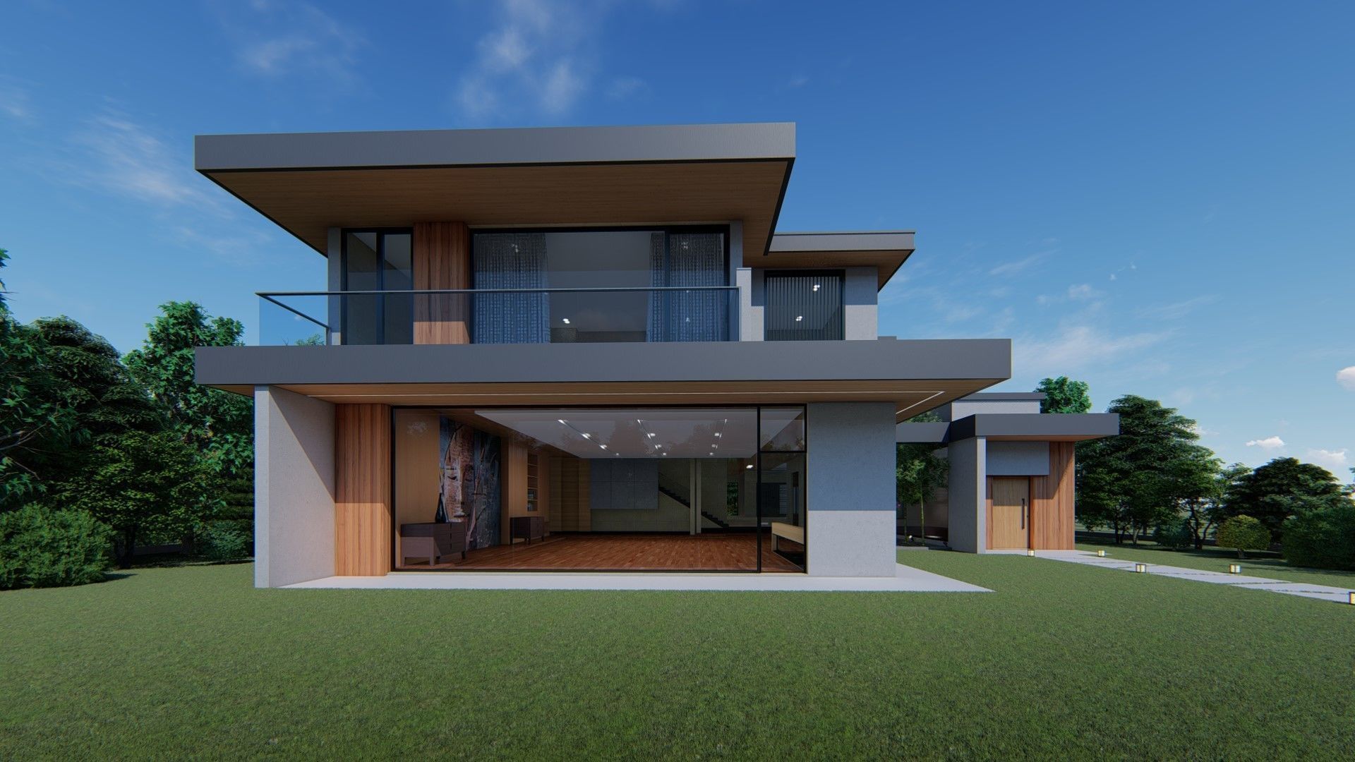 Luxury House 3D model_10