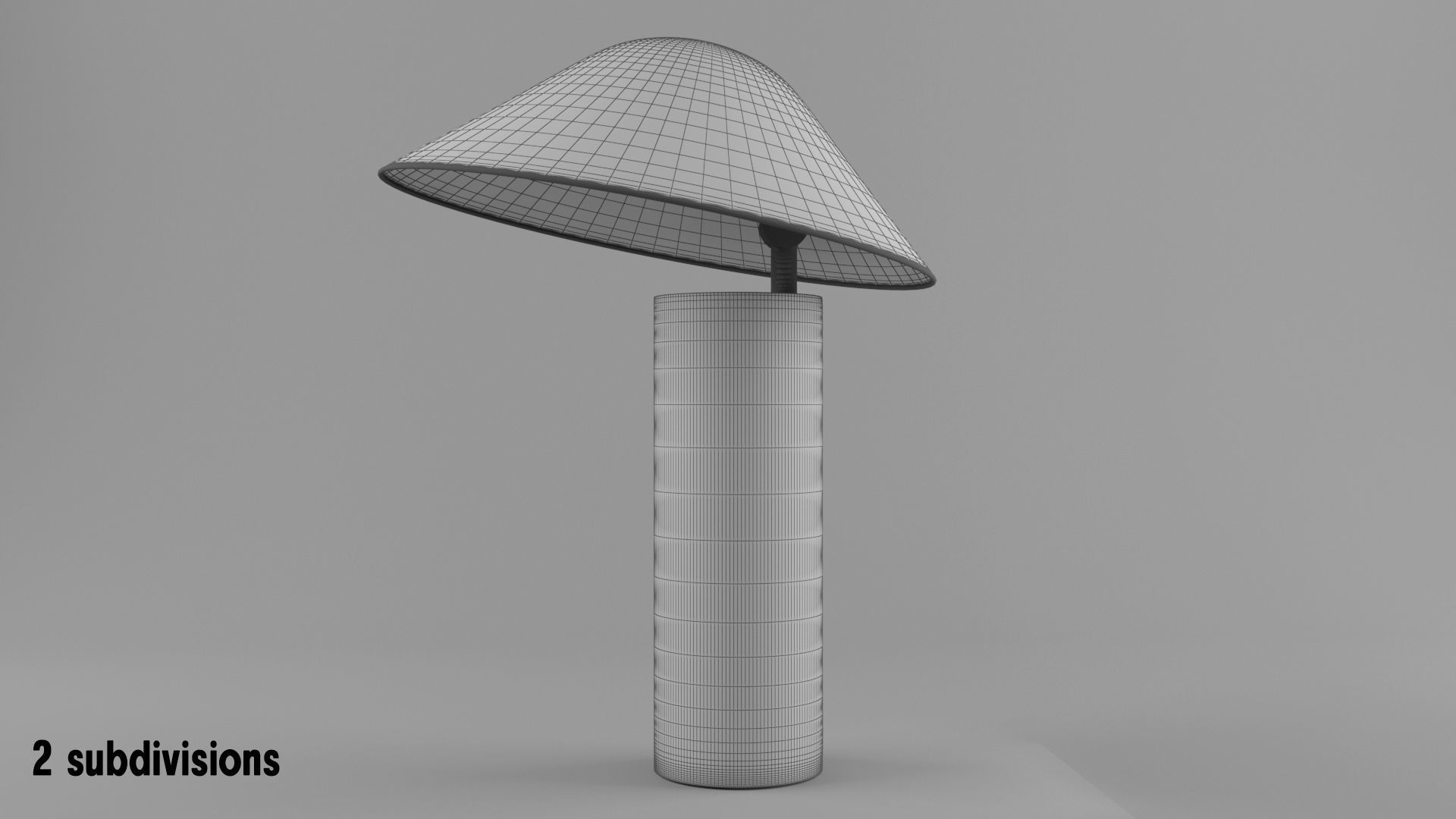 DAMO SIMPLE Table Lamp 3D model_6