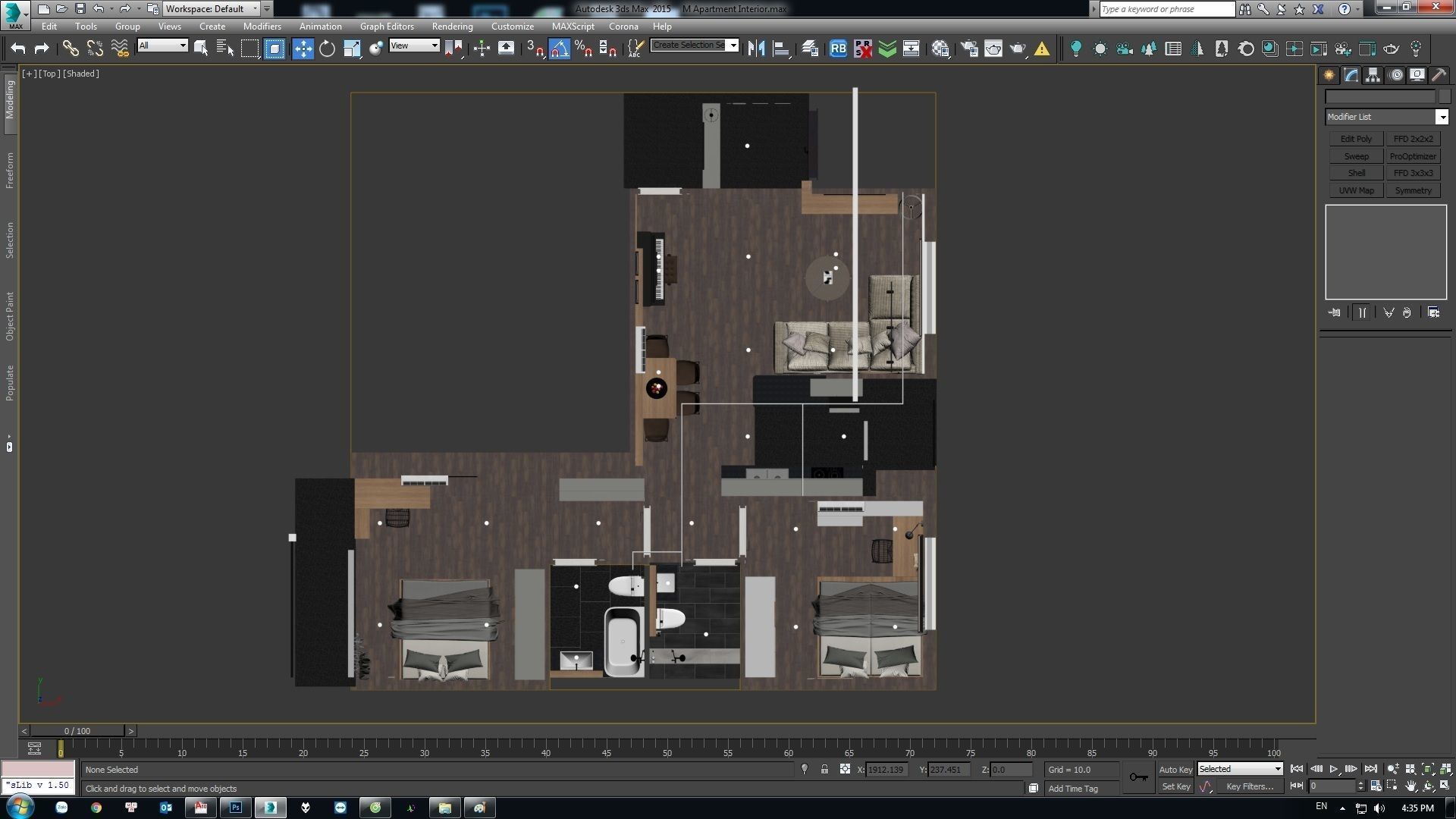 M Apartment Interior 3D model_20