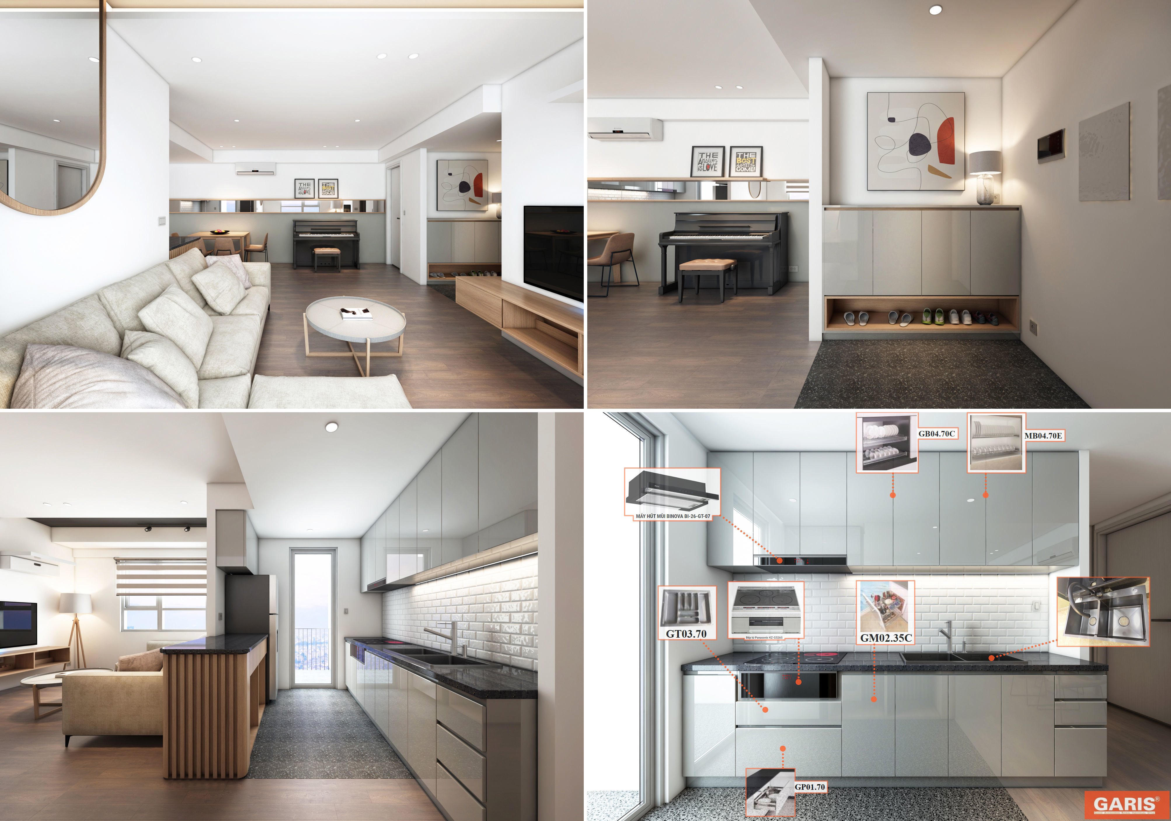 M Apartment Interior 3D model_1