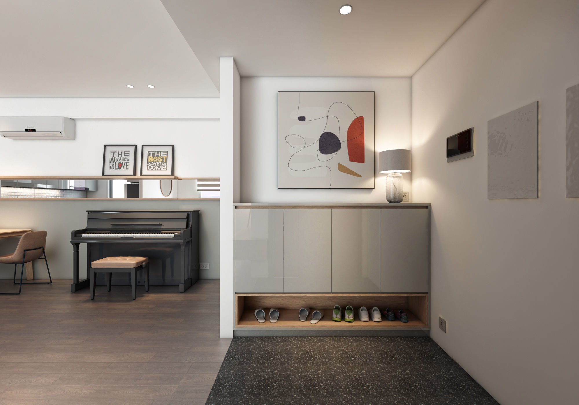 M Apartment Interior 3D model_9