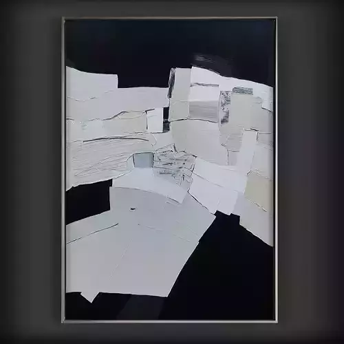 Picture Frames Low-poly 3D model