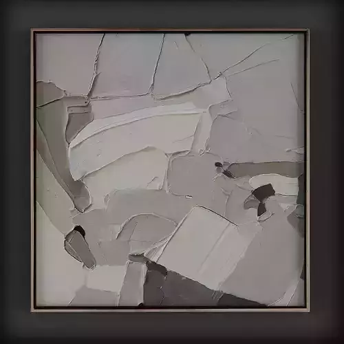 Picture Frames  Low-poly 3D model